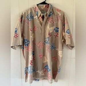 Cooke Street Honolulu button down aloha shirt